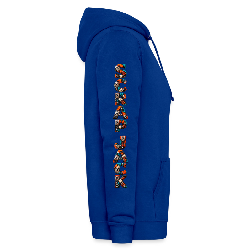 SCRAP JACK – Damen Hoodie - Royalblau