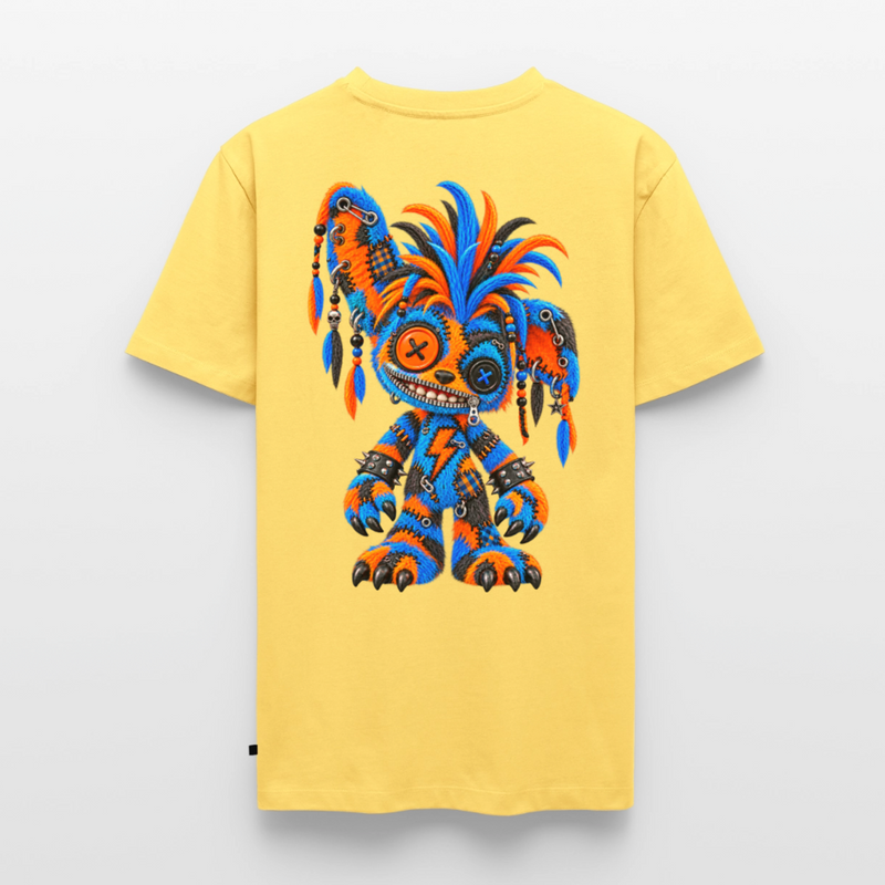 STATIC SPIKE – Herren Premium T-Shirt - Pastellgelb