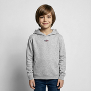 VELVET VEX – Kinder Hoodie - Hellgrau meliert