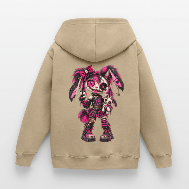 VELVET VEX – Kinder Hoodie - Sand