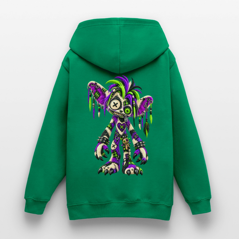 VOODOO VINNIE – Teenie Hoodie - Kelly Green