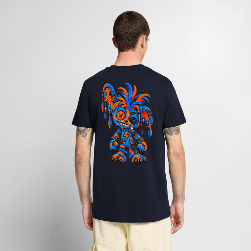 STATIC SPIKE – Herren Premium T-Shirt - Navy