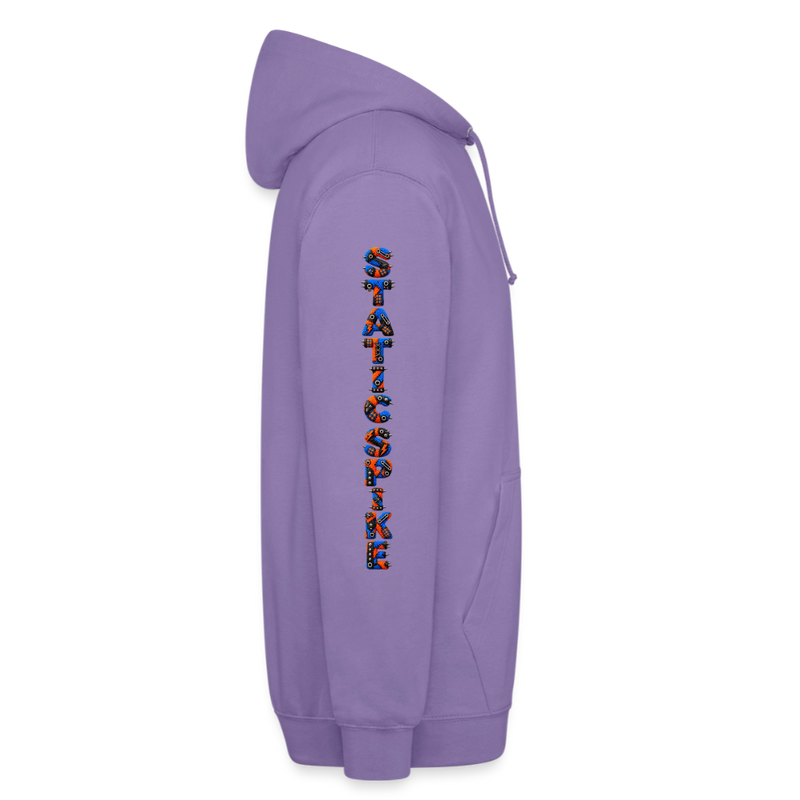 STATIC SPIKE – Herren / Unisex Hoodie - Lavendel