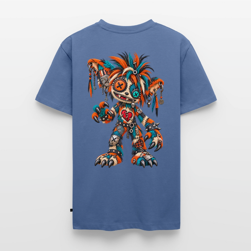 SCRAP JACK – Herren Premium T-Shirt - Taubenblau