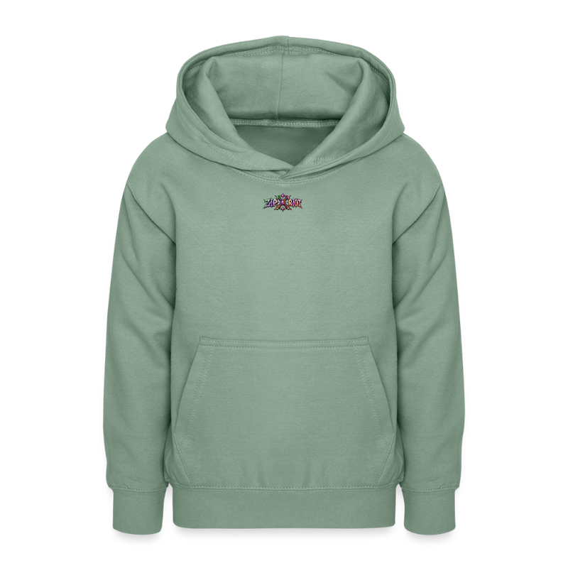 HEXIE HAZE – Teenie Hoodie - Graugrün