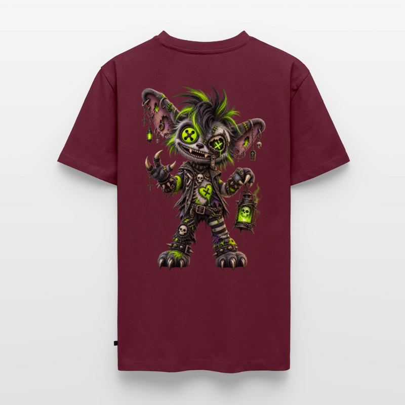 GRAVEYARD GIZZ – Herren Premium T-Shirt - Burgunderrot