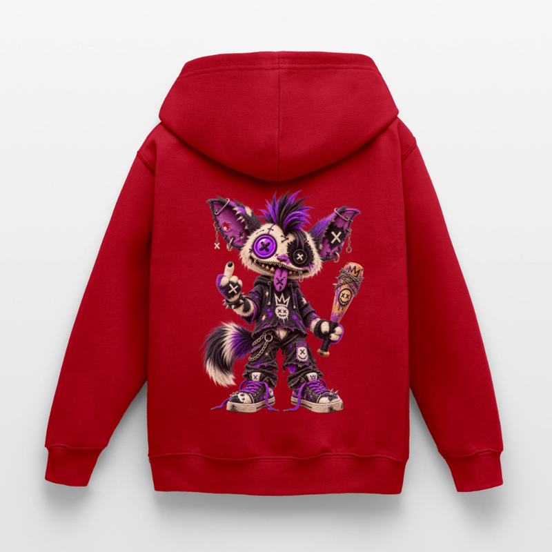 RAGGZR – Kinder Hoodie - Rot