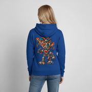 SCRAP JACK – Damen Hoodie - Royalblau