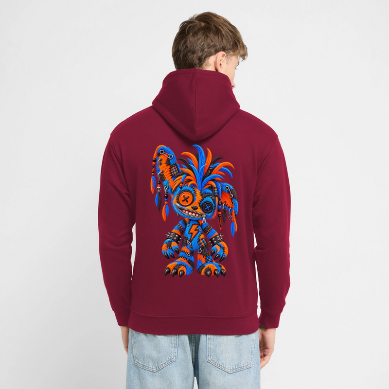 STATIC SPIKE – Herren / Unisex Hoodie - Bordeaux