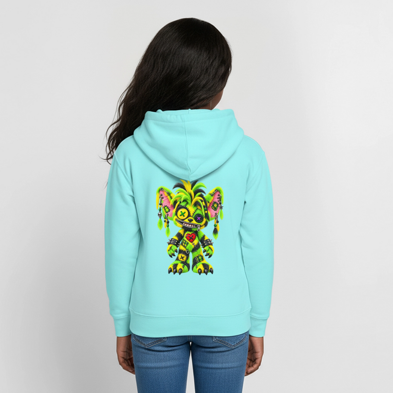 FUZZBALL GREMMY – Teenie Hoodie - Pfefferminze