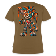 SCRAP JACK – Damen Premium T-Shirt - Nussbraun