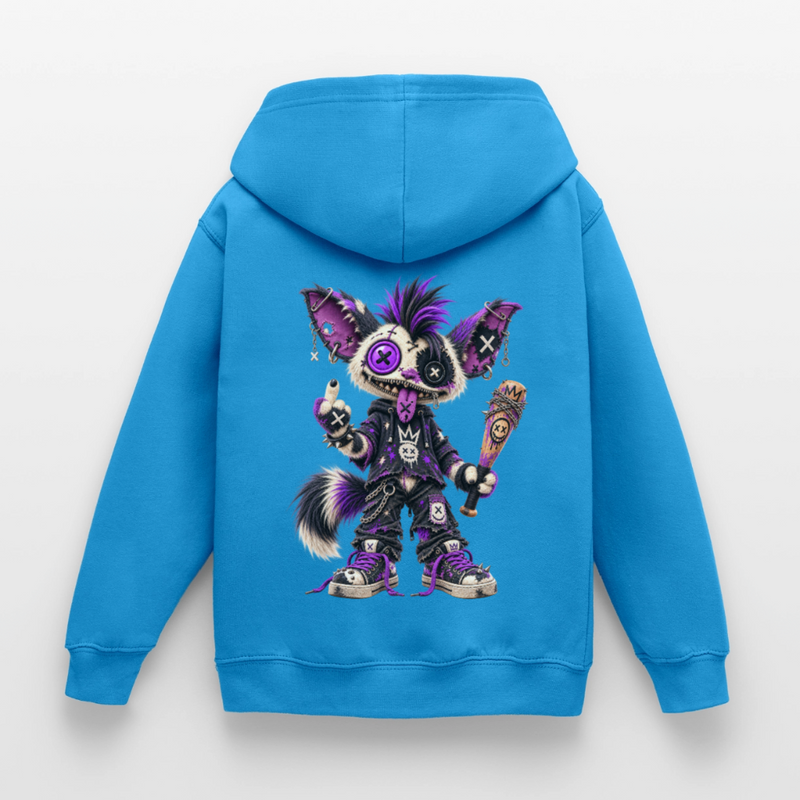 RAGGZR – Kinder Hoodie - Meeresblau