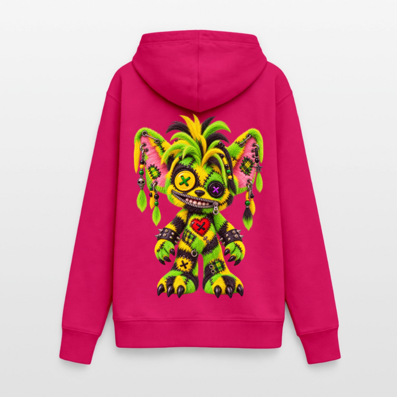 FUZZBALL GREMMY – Damen Hoodie - dunkles Pink