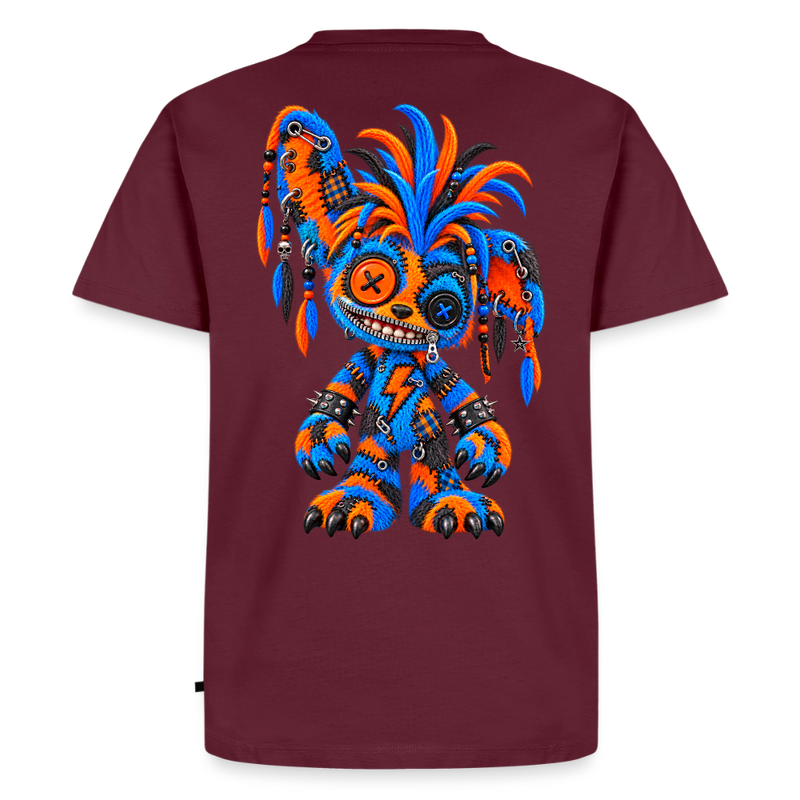 STATIC SPIKE – Herren Premium T-Shirt - Burgunderrot