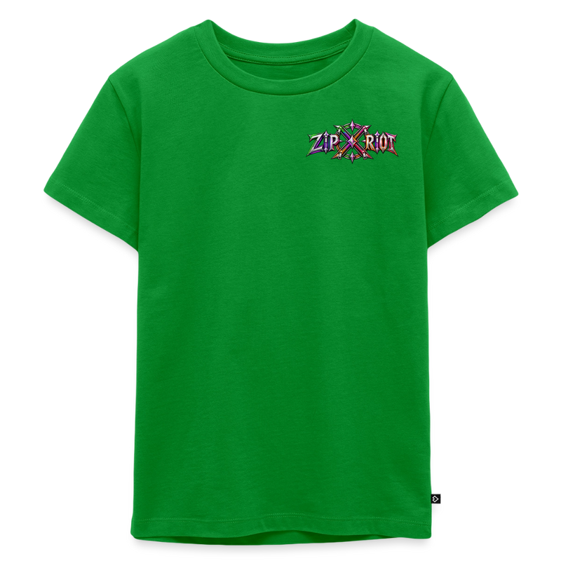 VELVET VEX – Kinder Premium T-Shirt - Grün