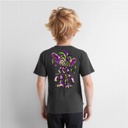 VOODOO VINNIE – Kinder Premium T-Shirt - Anthrazit meliert