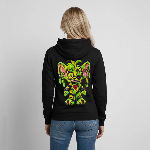 FUZZBALL GREMMY – Damen Hoodie - Schwarz