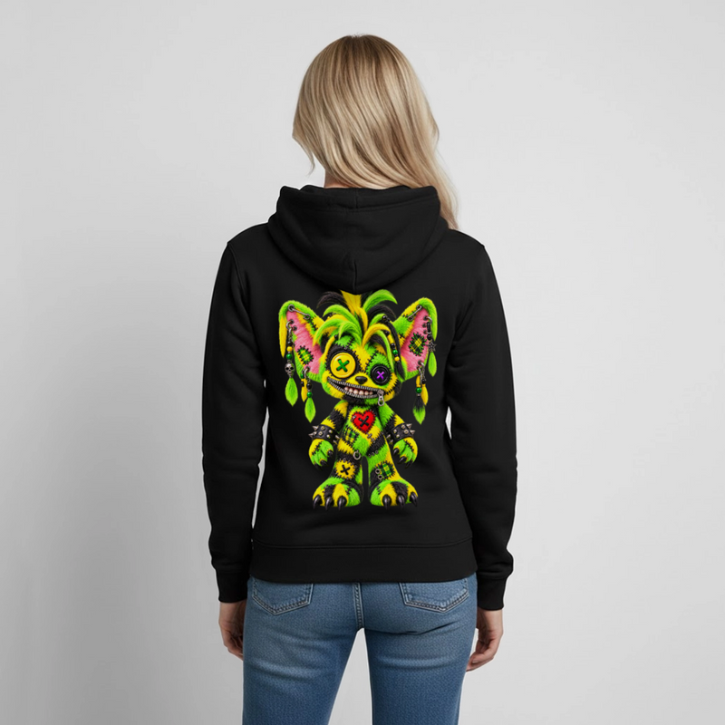 FUZZBALL GREMMY – Damen Hoodie - Schwarz