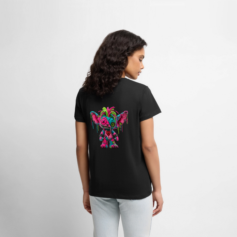 RIOT ROXIE – Damen Premium T-Shirt - Schwarz