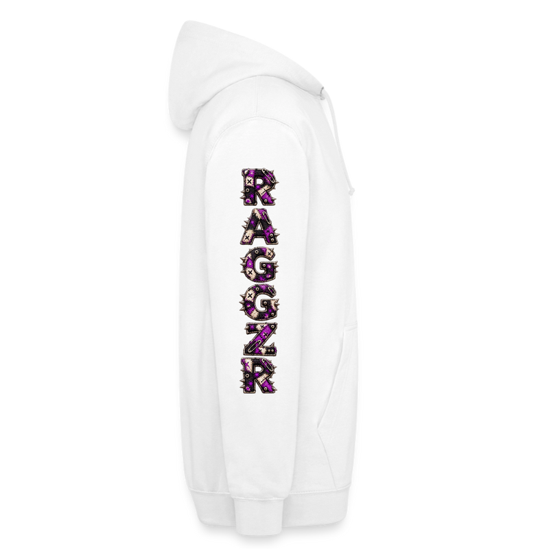 RAGGZR – Herren / Unisex Hoodie - Weiß