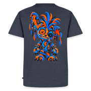 STATIC SPIKE – Herren Premium T-Shirt - Jeansblau 