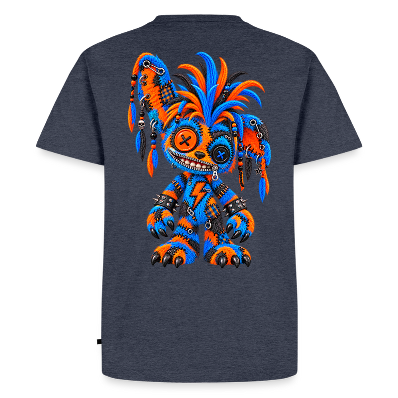 STATIC SPIKE – Herren Premium T-Shirt - Jeansblau 