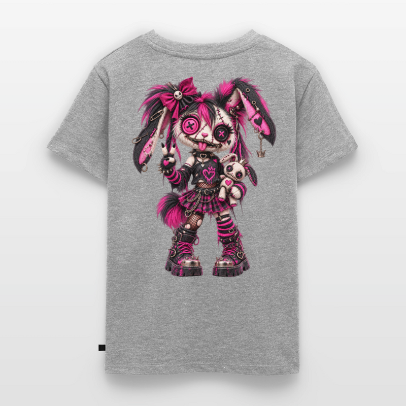 VELVET VEX – Kinder Premium T-Shirt - Grau meliert
