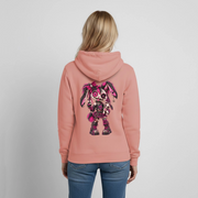 VELVET VEX – Damen Hoodie - Altrosa