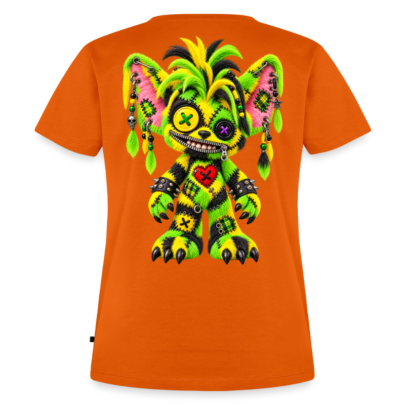 FUZZBALL GREMMY – Damen Premium T-Shirt - Orange 