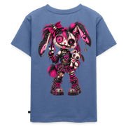 VELVET VEX – Kinder Premium T-Shirt - Taubenblau