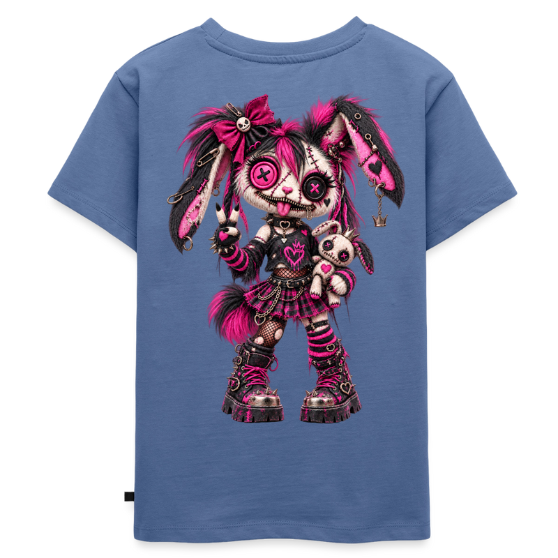 VELVET VEX – Kinder Premium T-Shirt - Taubenblau